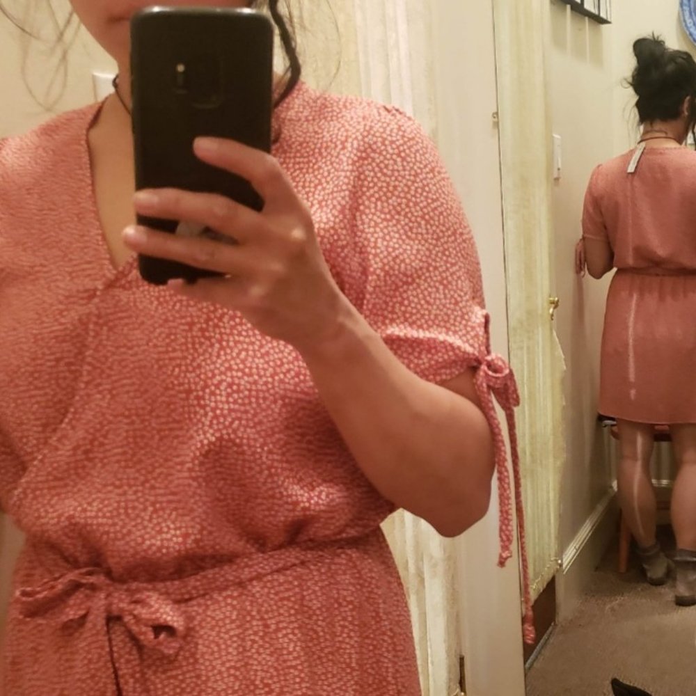 Paper Crane Rusty Brown dress size Medium